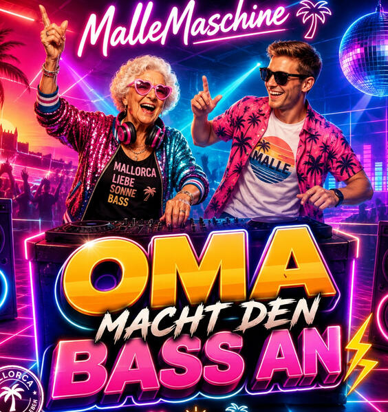 Oma macht den Bass an